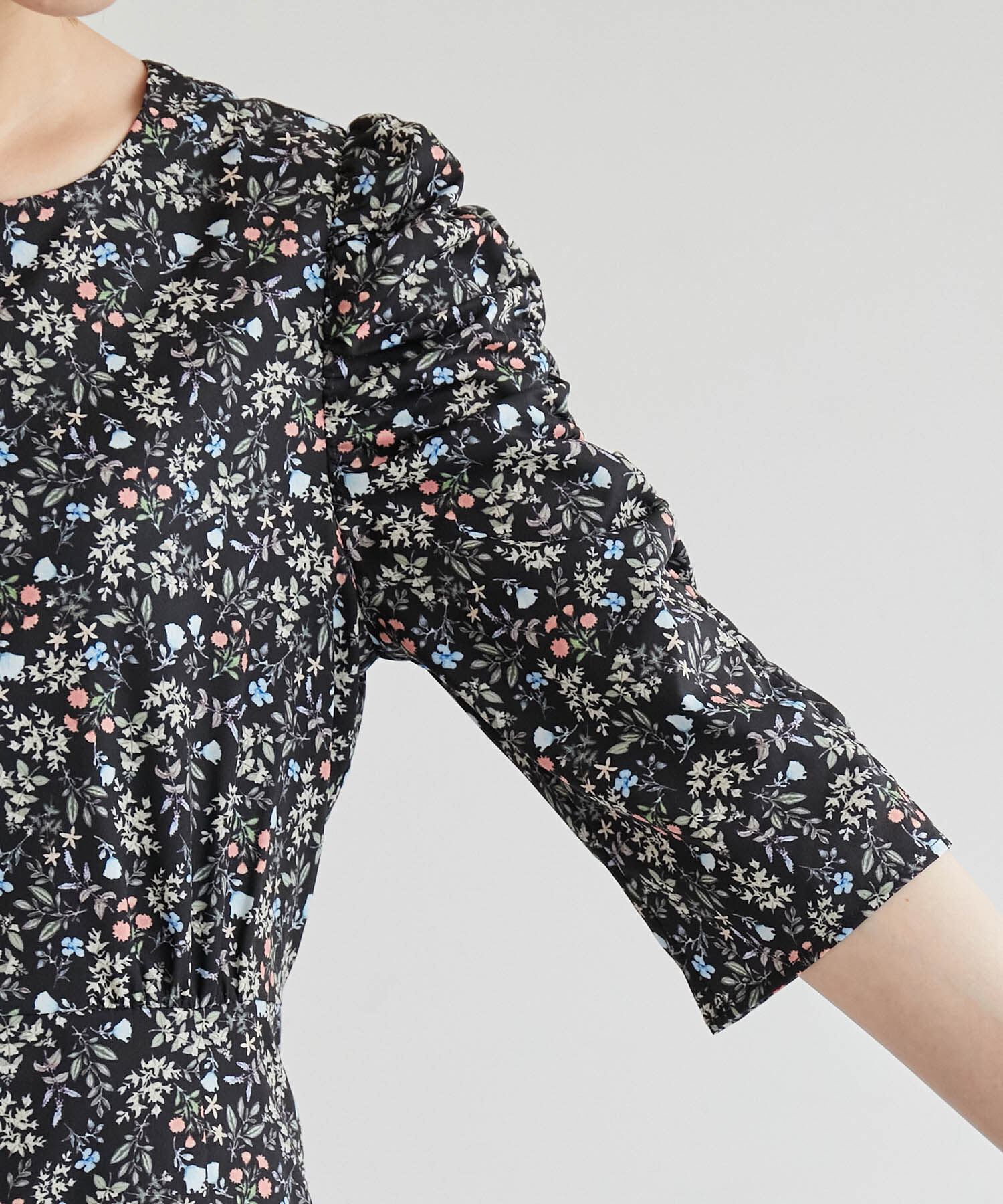 Rope&rsquo;Picnic「リンクコーデ/花柄ワンピース」|ワンピース|