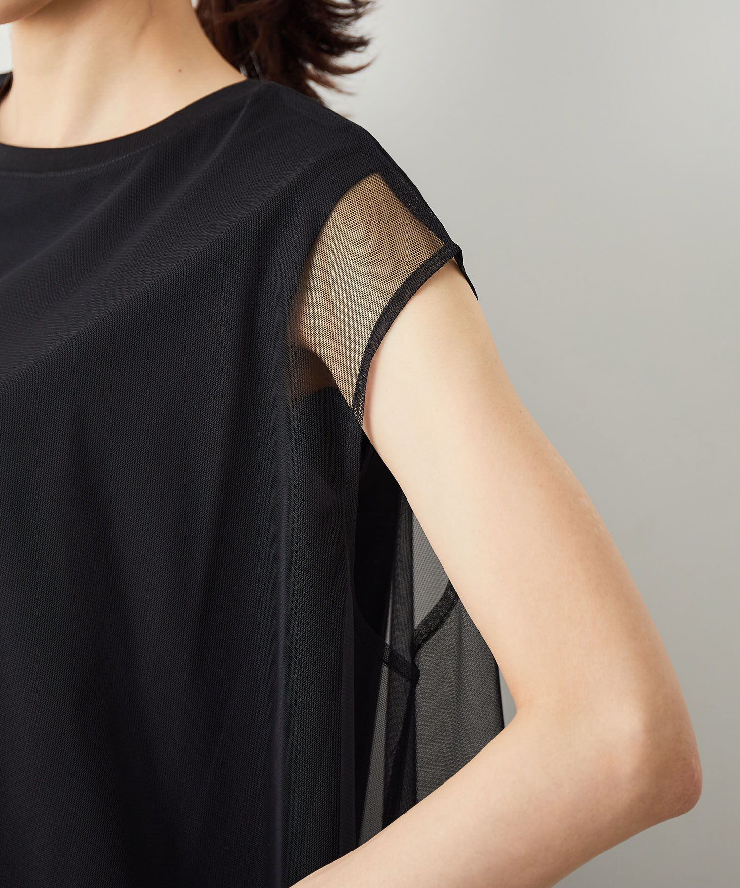 Rope&rsquo;Picnic「チュールカットトップス」|Tシャツ・カットソー|