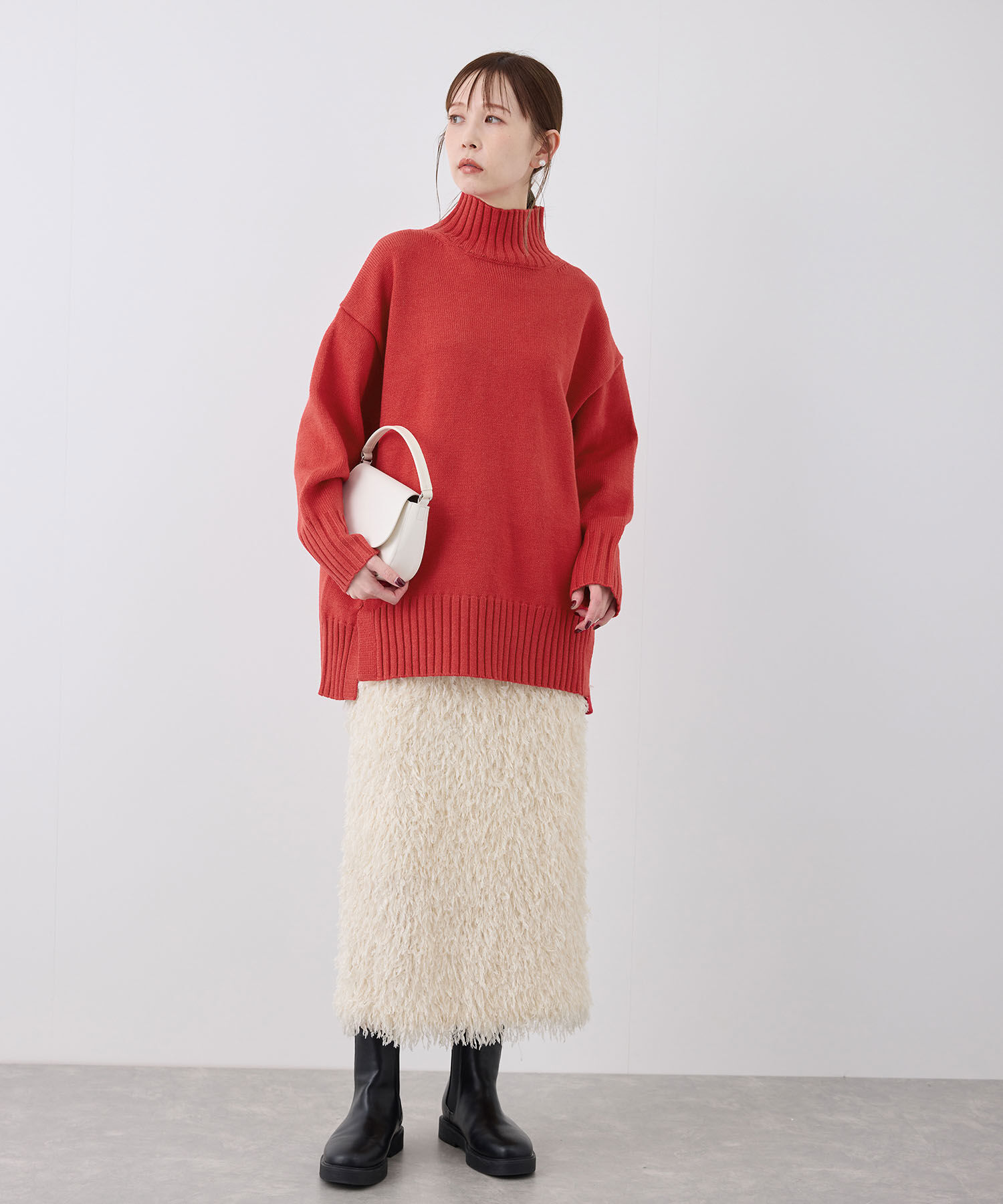 Rope&rsquo;Picnic「【シリーズ累計23万枚突破】サイドスリットニットプルオーバー/リンクコーデ」|ニット・セーター|