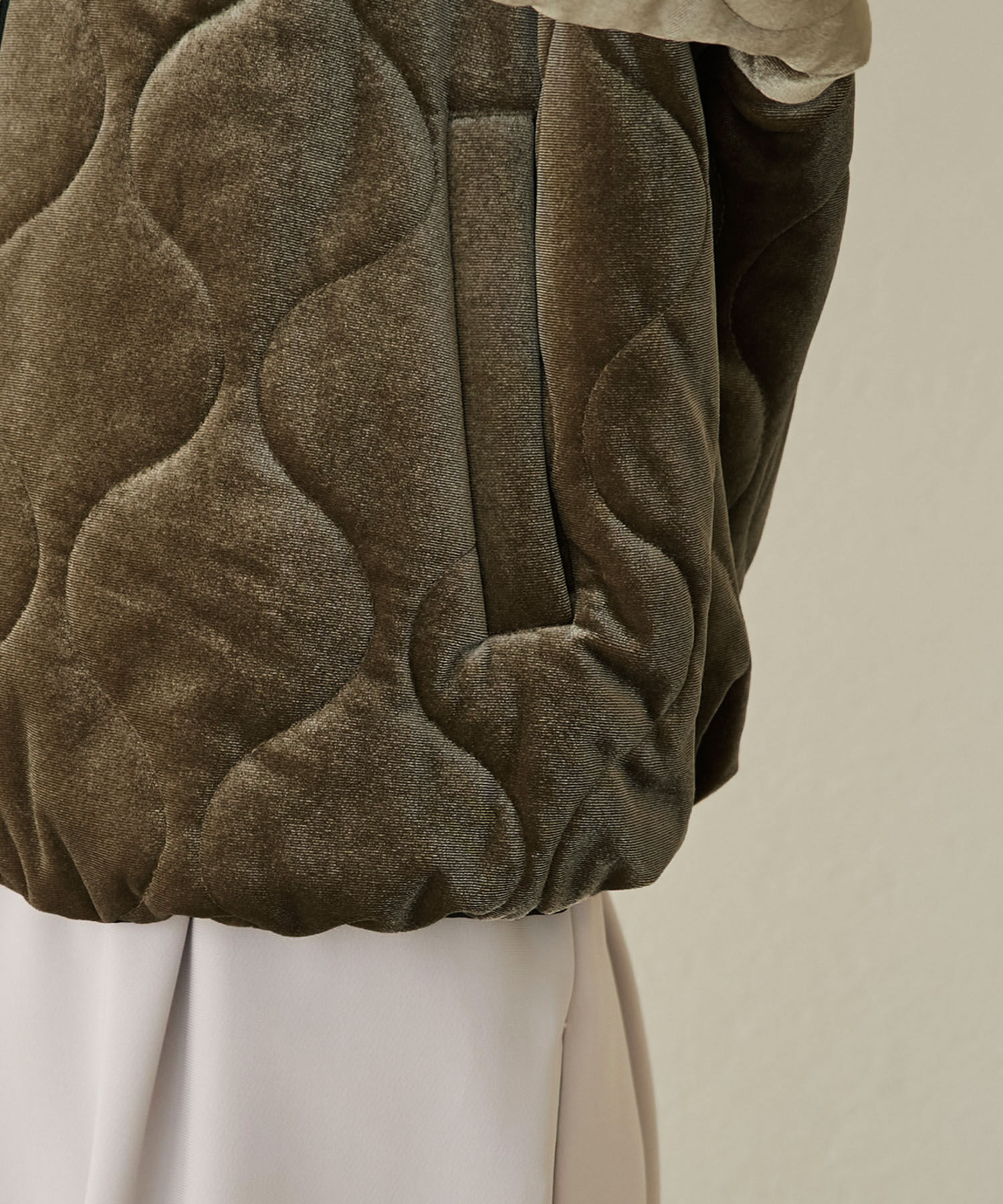 Rope&rsquo;Picnic「リバーシブル対応/ベロア&times;タフタブルゾン/撥水加工」|ブルゾン・スタジャン|