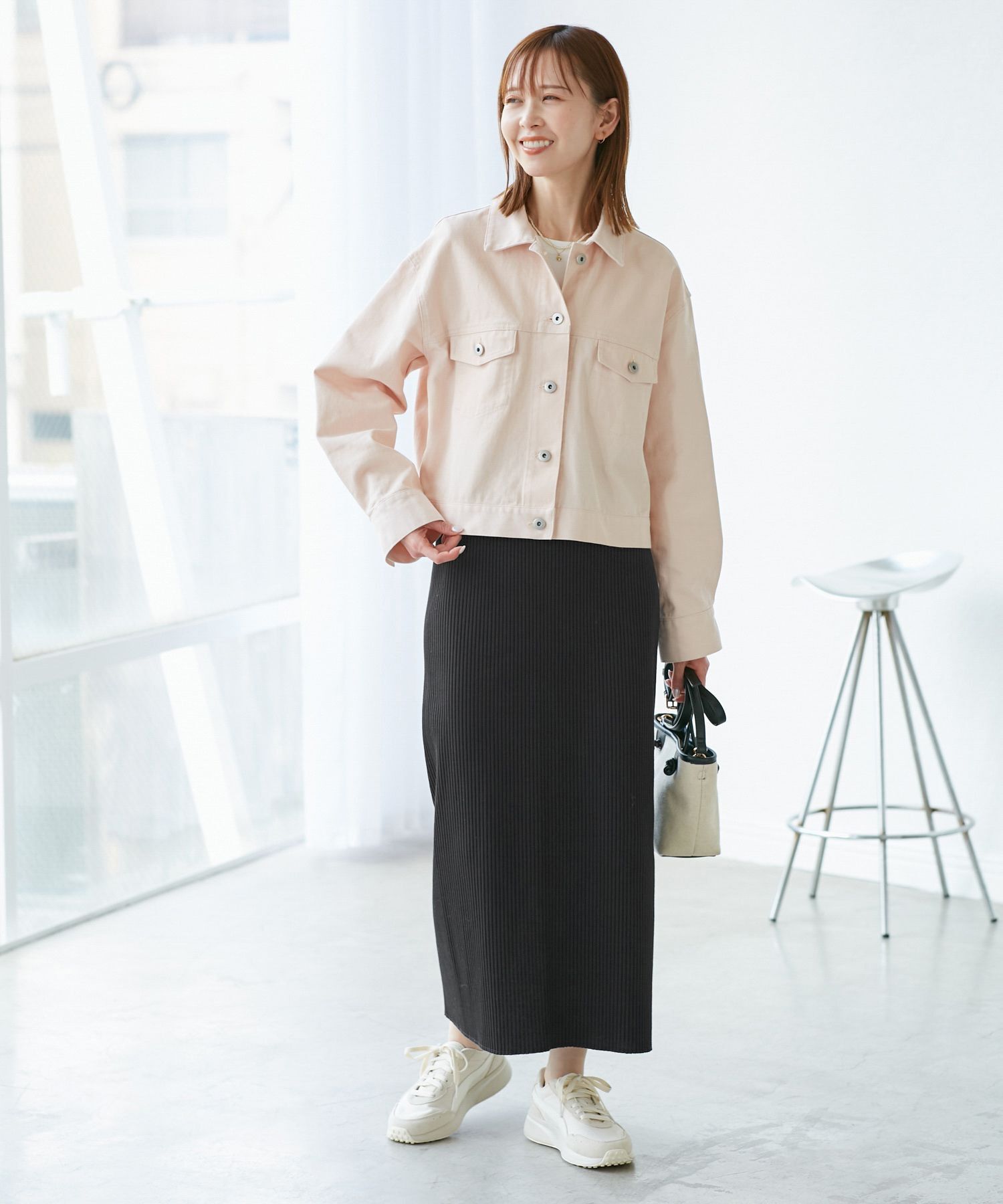 Rope&rsquo;Picnic「小柄さん向けサイズあり/トタンテレコアイラインスカート」|スカート|