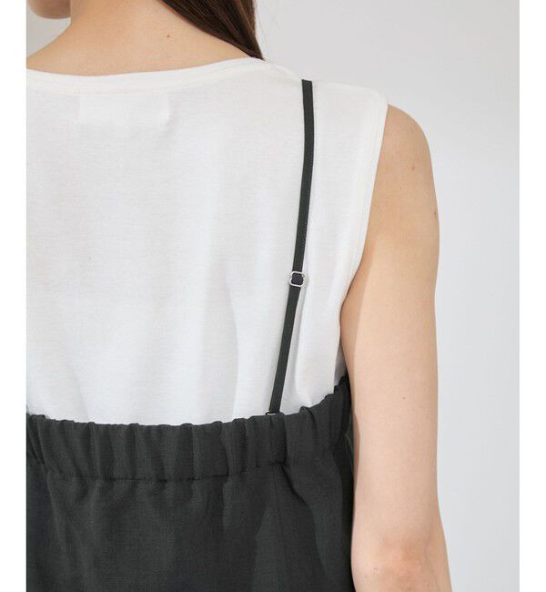 Rope&rsquo;Picnic「【吸水速乾・防シワ】エフォートレスリラックスビスチェ」|キャミソール|