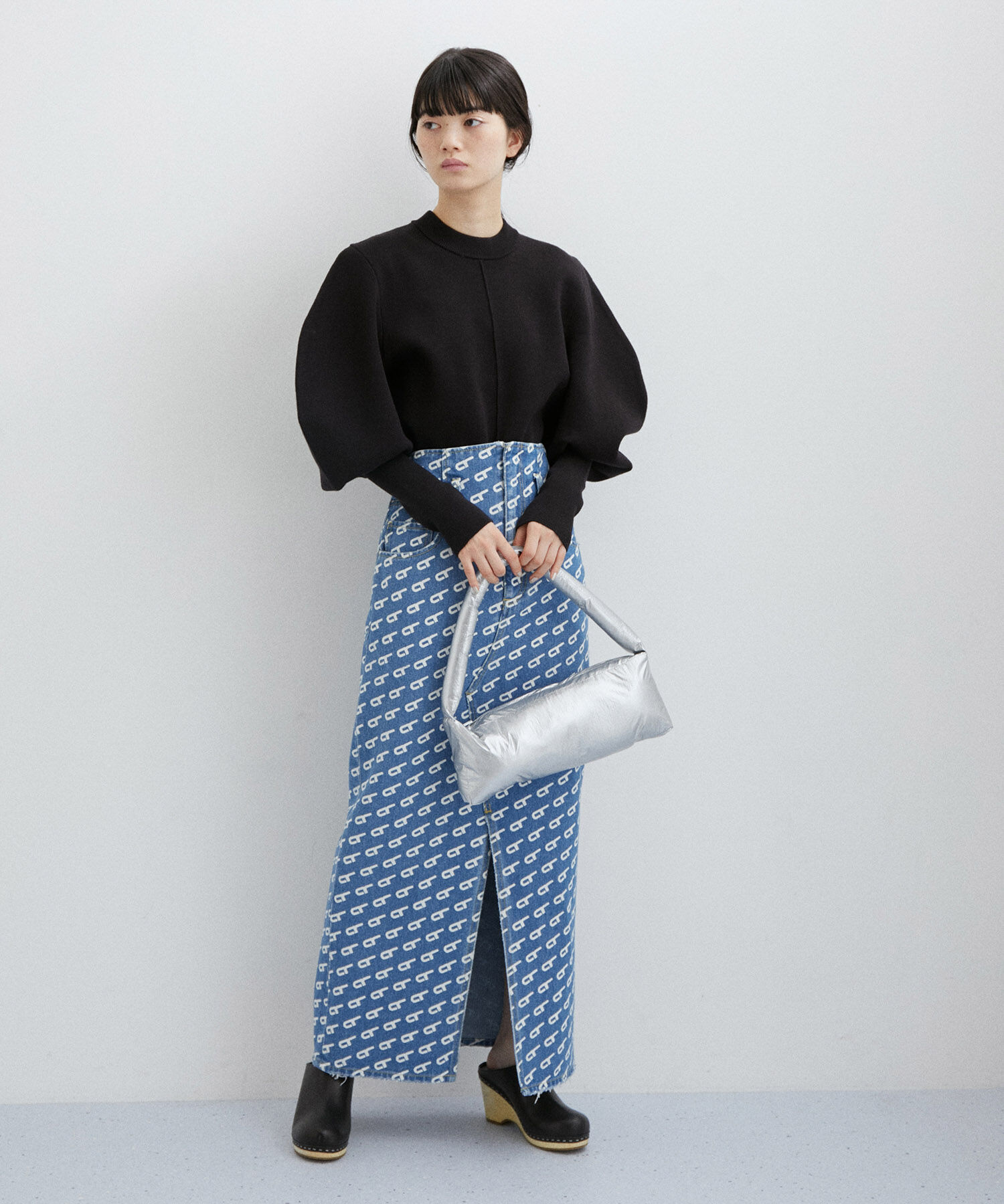 ADAM ET ROPE'「【kokyo】rectangulo puff bag」|ハンドバッグ|