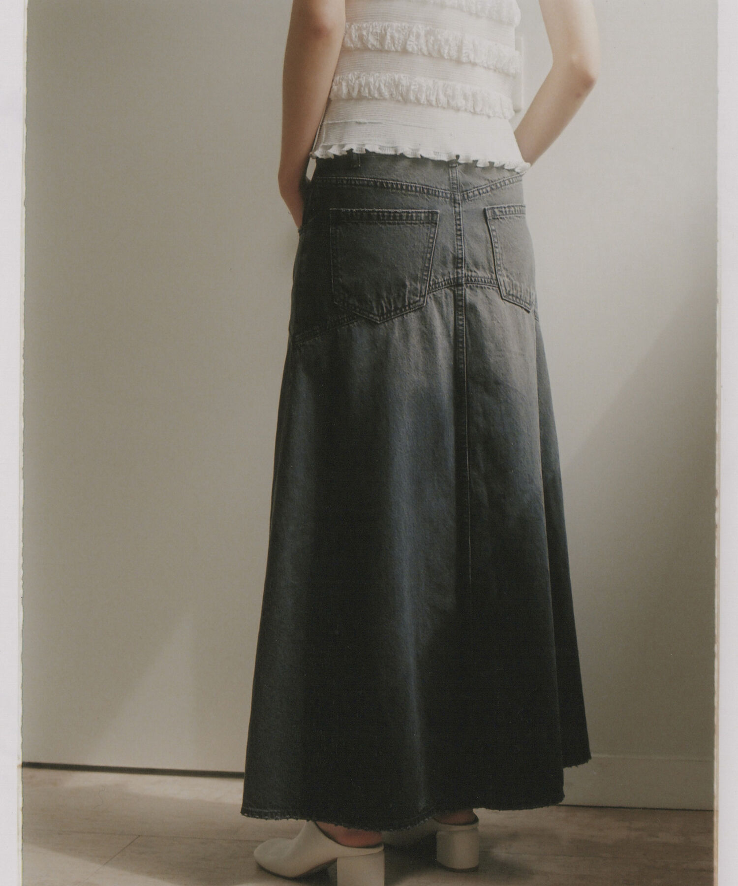 ADAM ET ROPE'「【セットアップ対応】マドレーヌプリーツトップス」|Tシャツ・カットソー|