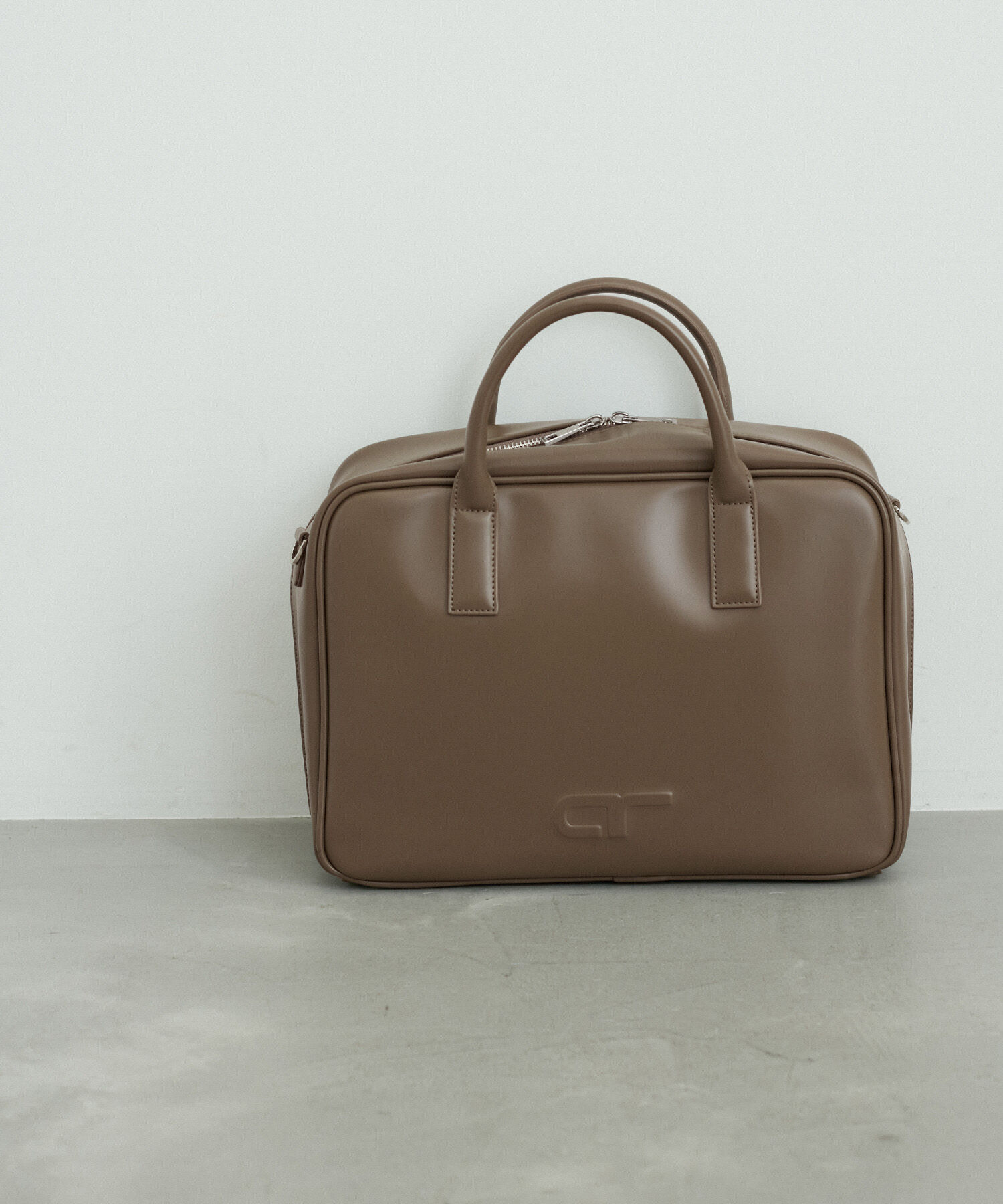 ADAM ET ROPE'「【一部WEB限定カラー・再入荷・サステナブル】ロゴボストンビッグバッグ」|ボストンバッグ|