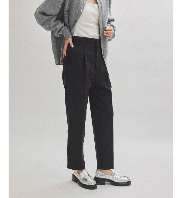 ADAM ET ROPE'「【WEB限定】・【撥水】骨格別スラックス ウェーブ」|スラックス|