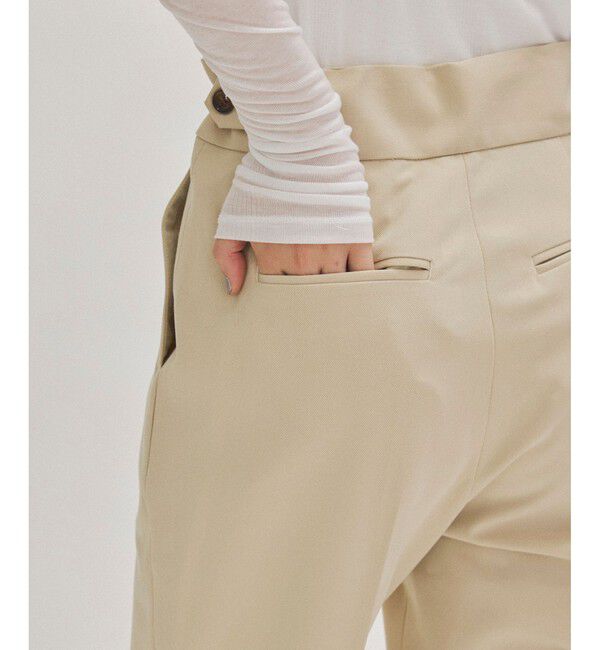 ADAM ET ROPE'「【WEB限定】・【撥水】骨格別スラックス ウェーブ」|スラックス|