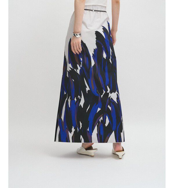 ADAM ET ROPE'「メイクプリントスカート」|スカート|