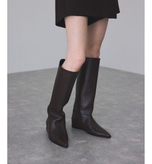 ADAM ET ROPE'「インヒールロングブーツ」|ロングブーツ|