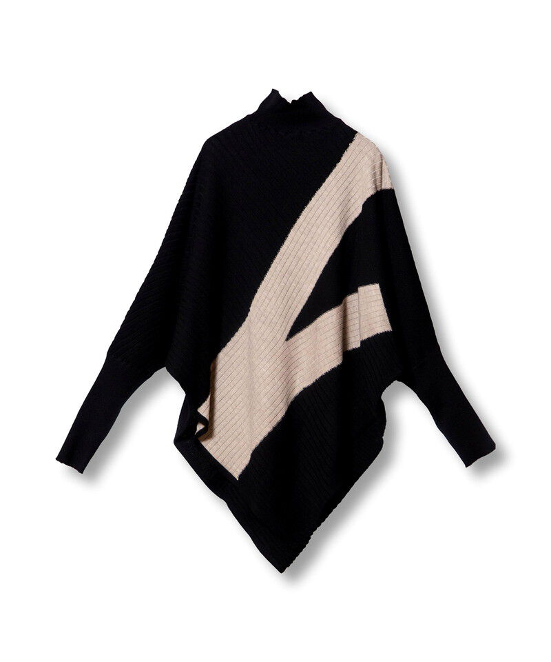  「変形ニットプルオーバー」|ニット・セーター|