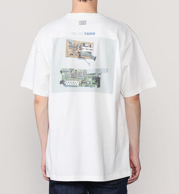  「TANGTANG | 半袖Tシャツ GASATANG MEKASTATIONEXP. MEN」|Tシャツ・カットソー|