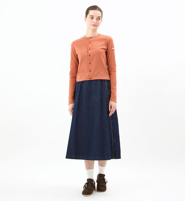 ORCIVAL「ORCIVAL | 起毛フライス クルーネックカーディガン WOMEN」|その他|