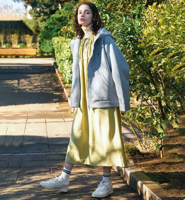 GYMPHLEX「Gymphlex | ネックギャザー 長袖ワンピース WOMEN」|ワンピース|