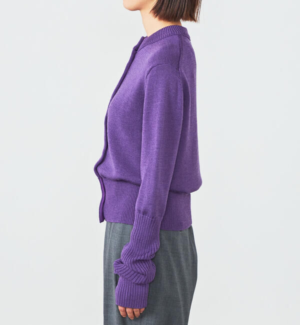  「THE SHINZONE | LONG RIB CARDIGAN WOMEN」|ニット・セーター|