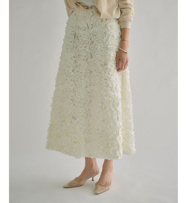 GEMINI「【GEMINI】フラワーモチーフスカート」|スカート|