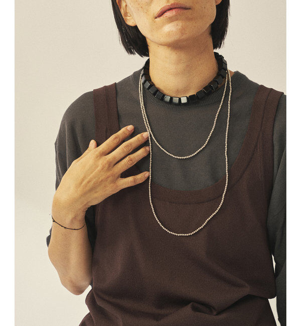 GEMINI「【GEMINI】レイヤードノースリニット」|ニット・セーター|