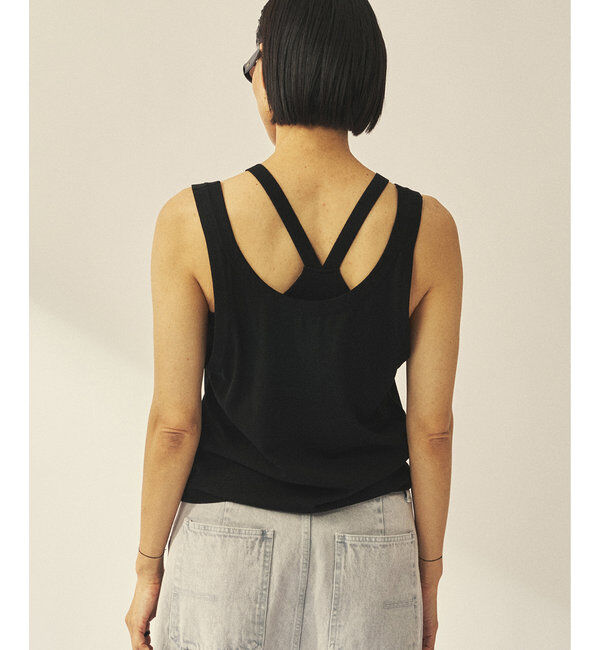 GEMINI「【GEMINI】レイヤードノースリニット」|ニット・セーター|