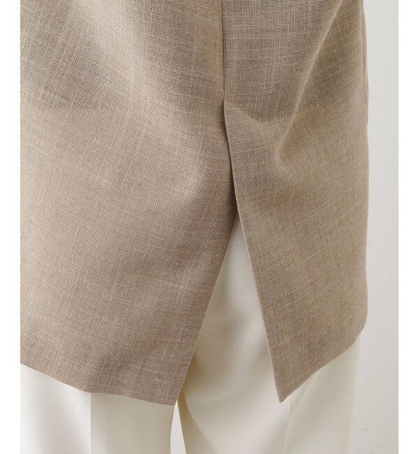  「ジュートライクVネックプルオーバージレ」|ベスト・ジレ|