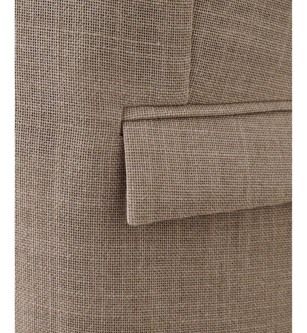  「ジュートライクVネックプルオーバージレ」|ベスト・ジレ|