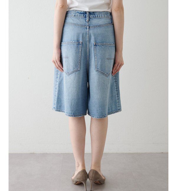  「【GEMINI】DENIMハーフパンツ」|デニム|
