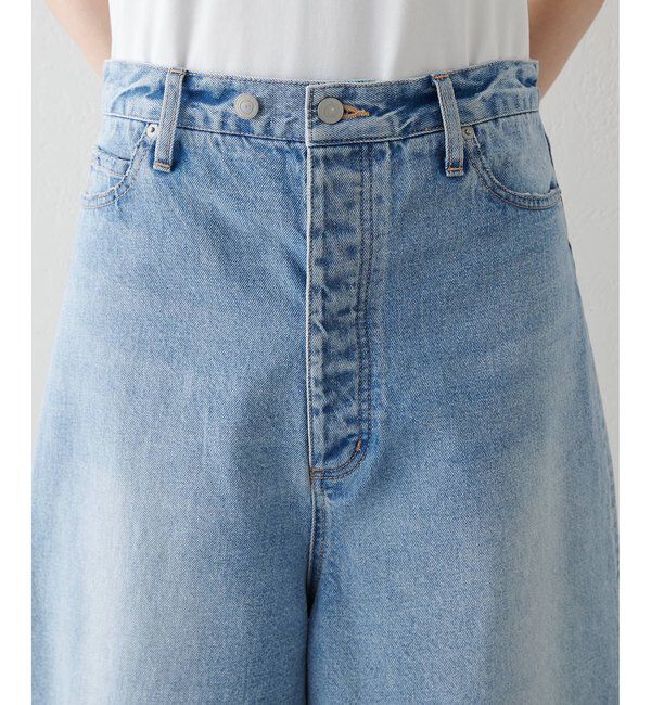  「【GEMINI】DENIMハーフパンツ」|デニム|