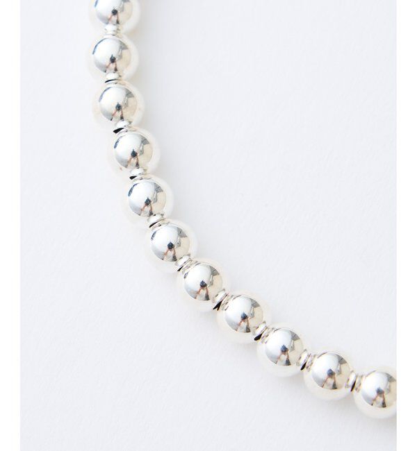 Hoaw.「【Hoaw.】シルバービース ショートネックレス」|リング|