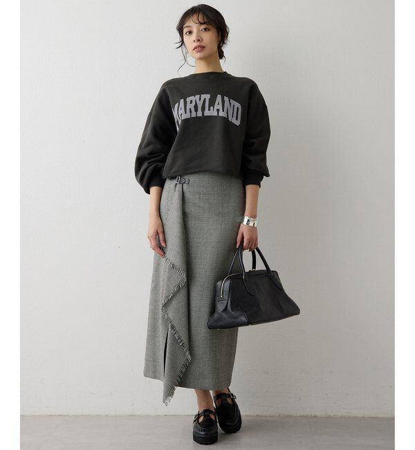  「裏毛ロゴプルオーバー」|Tシャツ・カットソー|