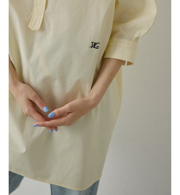  「刺繍チュニックシャツ」|シャツ・ブラウス|