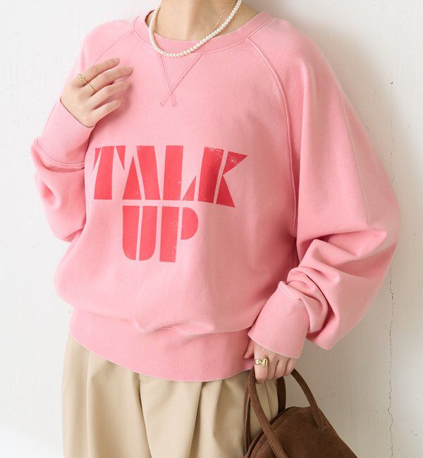  「TALK UPスウェット」|Tシャツ・カットソー|