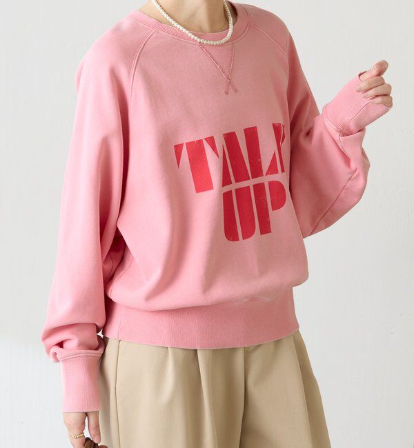  「TALK UPスウェット」|Tシャツ・カットソー|
