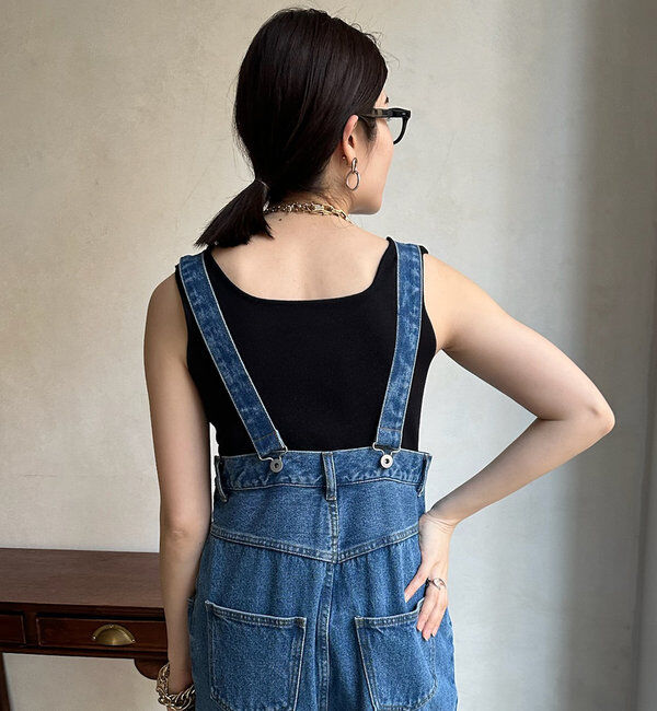  「スクエアニットタンク」|ニット・セーター|