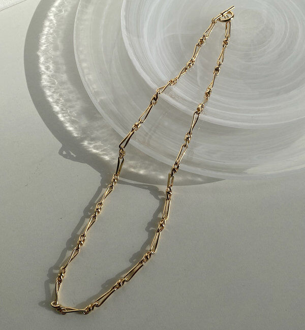  「変形チェーンラリエットネックレス」|ネックレス|