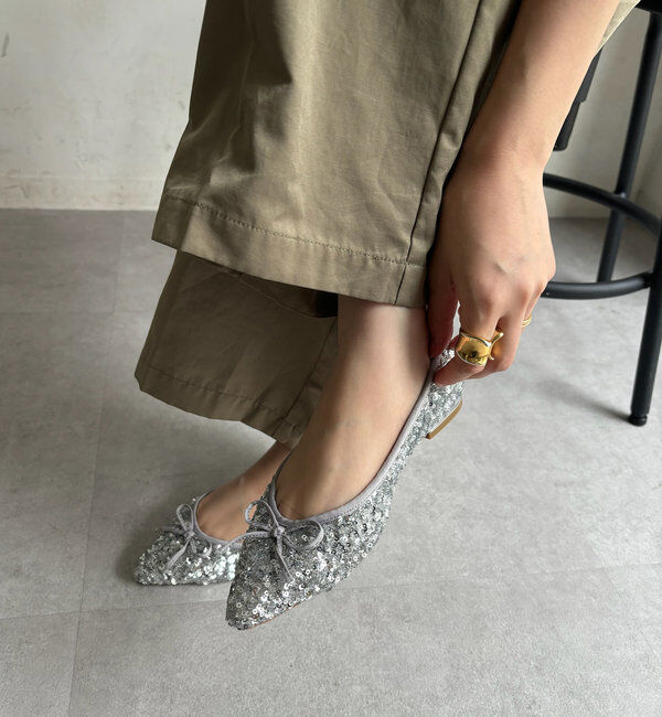  「ポインテッドバレエシューズ」|ロングブーツ|