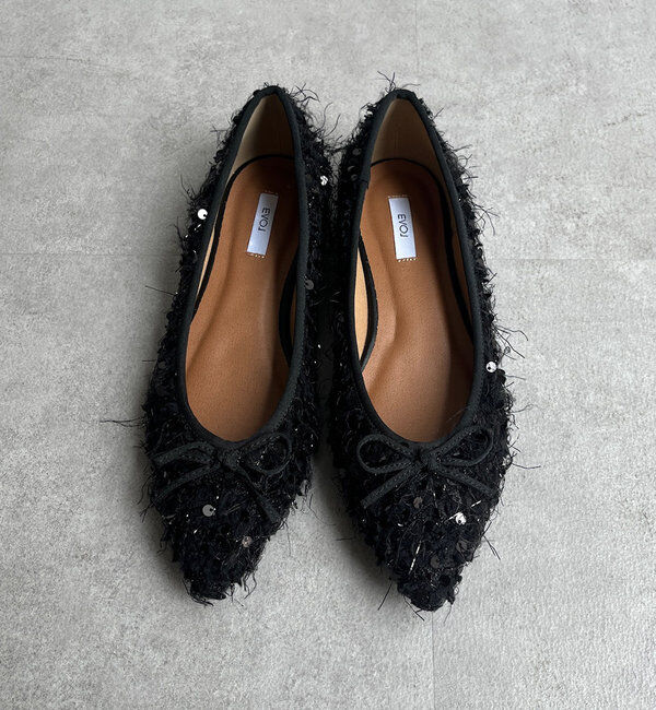  「ポインテッドバレエシューズ」|ロングブーツ|