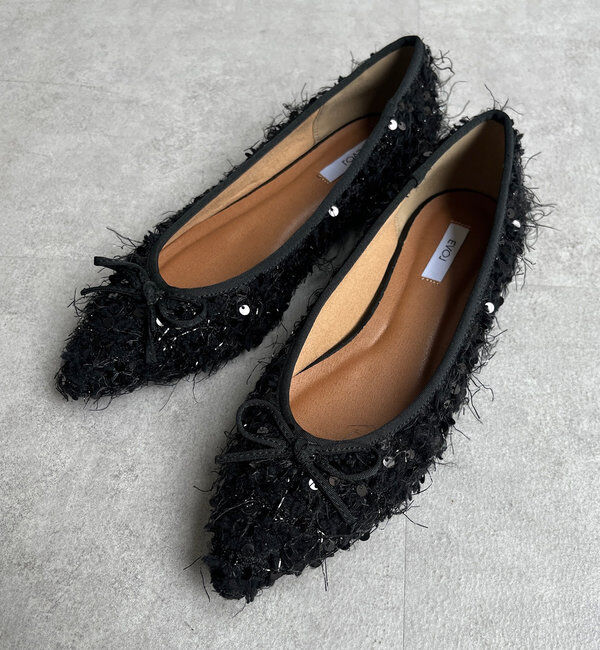  「ポインテッドバレエシューズ」|ロングブーツ|