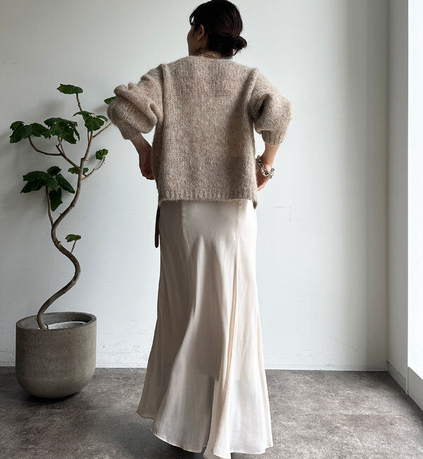  「【新色追加】モヘヤメッシュプルオーバー」|ニット・セーター|