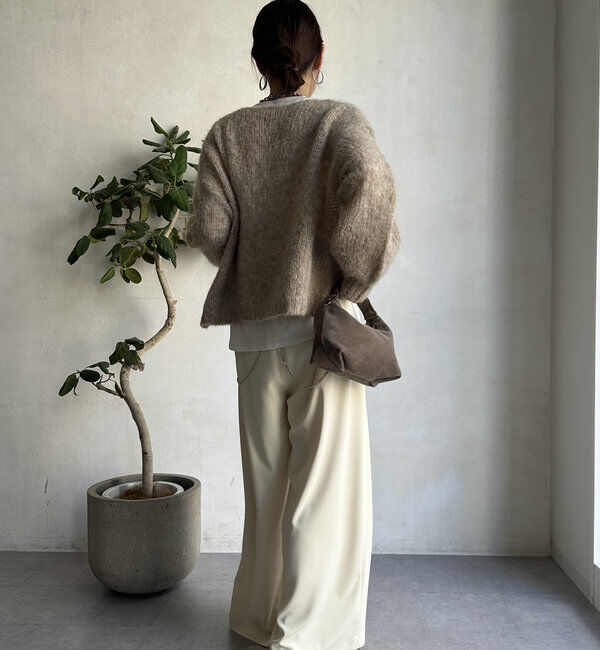  「【新色追加】モヘヤメッシュプルオーバー」|ニット・セーター|