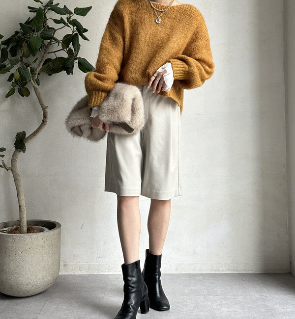  「【新色追加】モヘヤメッシュプルオーバー」|ニット・セーター|