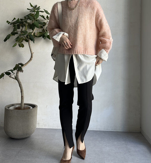  「【新色追加】モヘヤメッシュプルオーバー」|ニット・セーター|