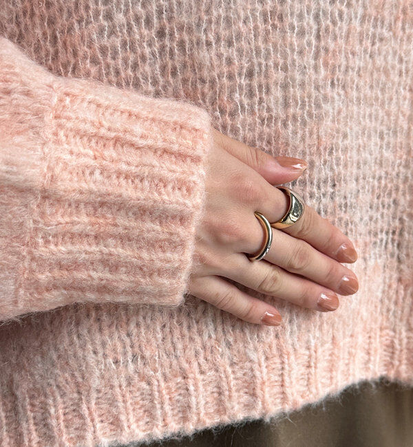  「【新色追加】モヘヤメッシュプルオーバー」|ニット・セーター|