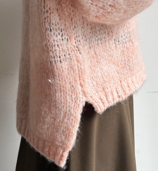  「【新色追加】モヘヤメッシュプルオーバー」|ニット・セーター|