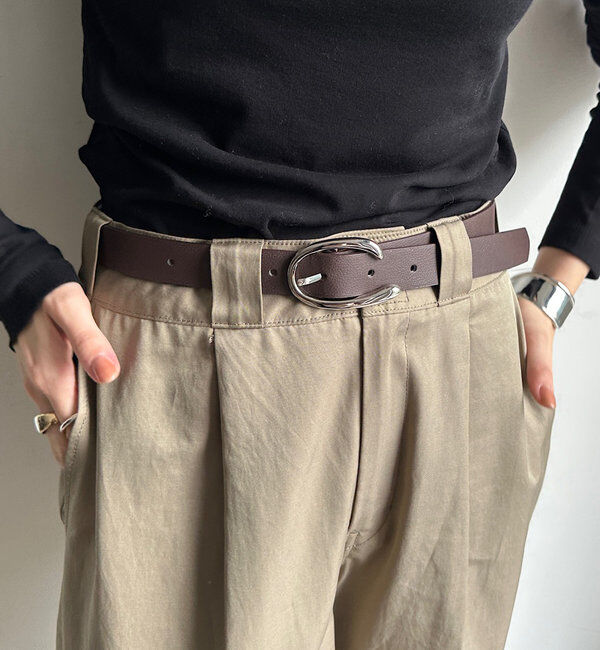  「変形バックルベルト」|ベルト|