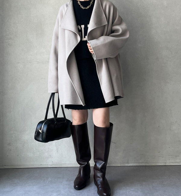  「ハンドメイドミドル丈コート」|その他|