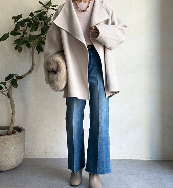  「ハンドメイドミドル丈コート」|その他|