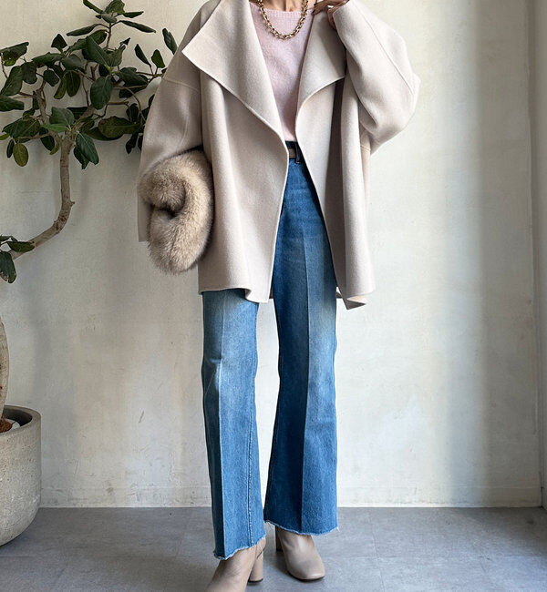  「ハンドメイドミドル丈コート」|その他|