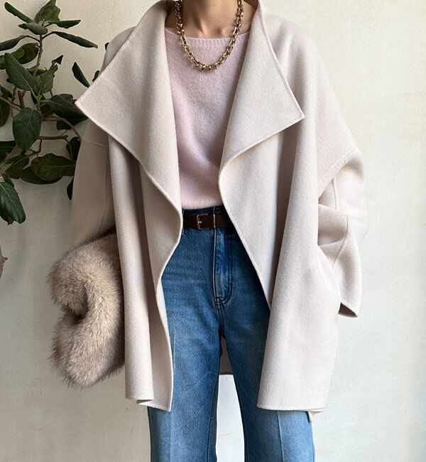  「ハンドメイドミドル丈コート」|その他|