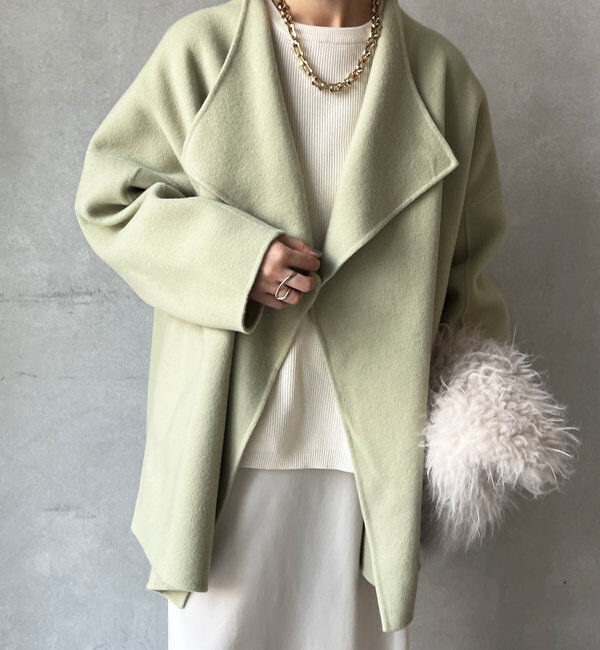  「ハンドメイドミドル丈コート」|その他|