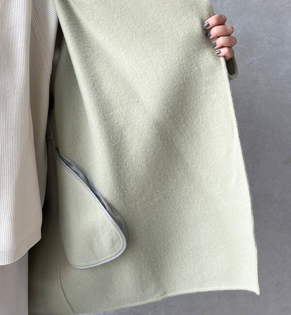  「ハンドメイドミドル丈コート」|その他|