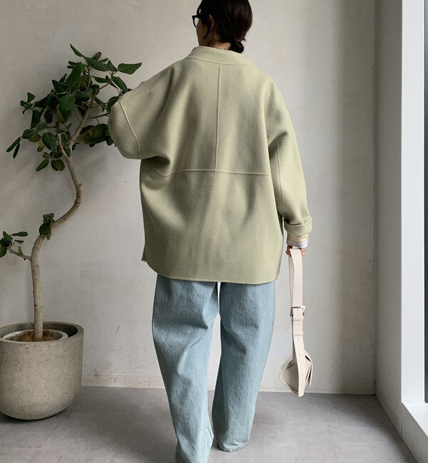  「ハンドメイドミドル丈コート」|その他|