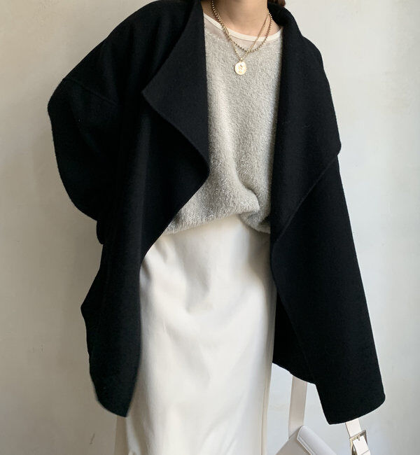  「ハンドメイドミドル丈コート」|その他|